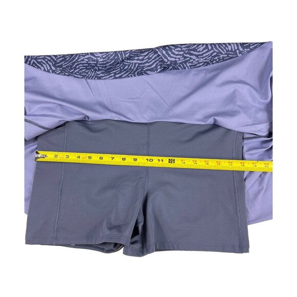 Athleta Ace Printed 13.5" Tennis Skort Abstract Fiji Medieval Violet Size 1X - Picture 9 of 16